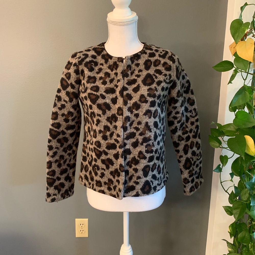 NWT! Sara Campbell Leopard Sweater~Size XS - Picture 1 of 5